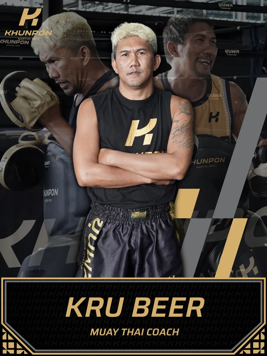 Kru Beer, Muay Thai Coach, Khunpon Martial Arts