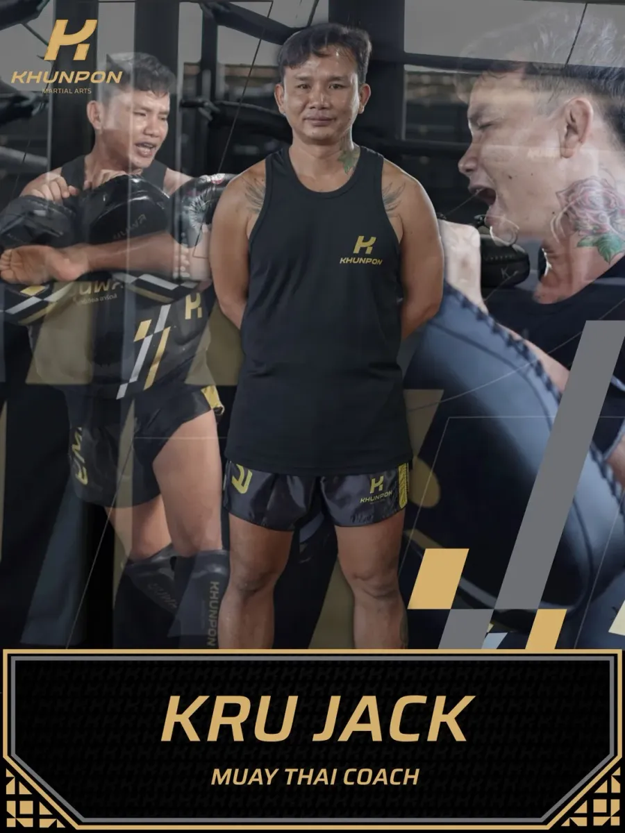 Kru Jack, Muay Thai Coach, Khunpon Martial Arts