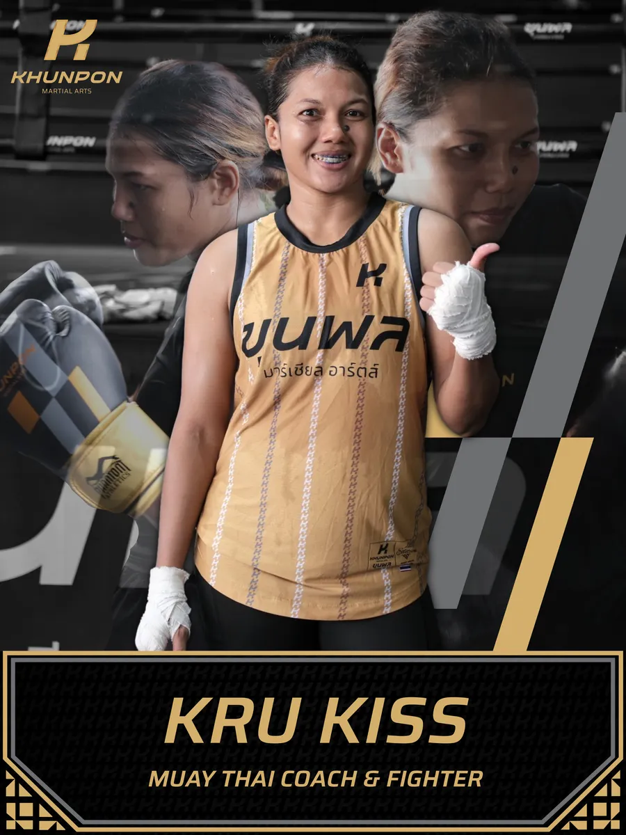 Kru Kiss, Muay Thai Coach & Fighter, Khunpon Martial Arts