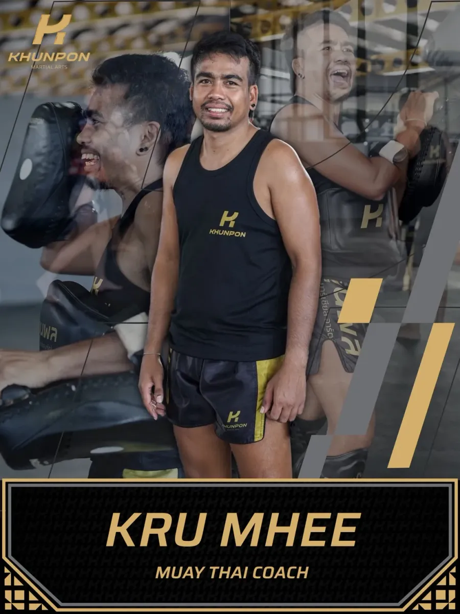 Kru Mhee, Muay Thai Coach, Khunpon Martial Arts