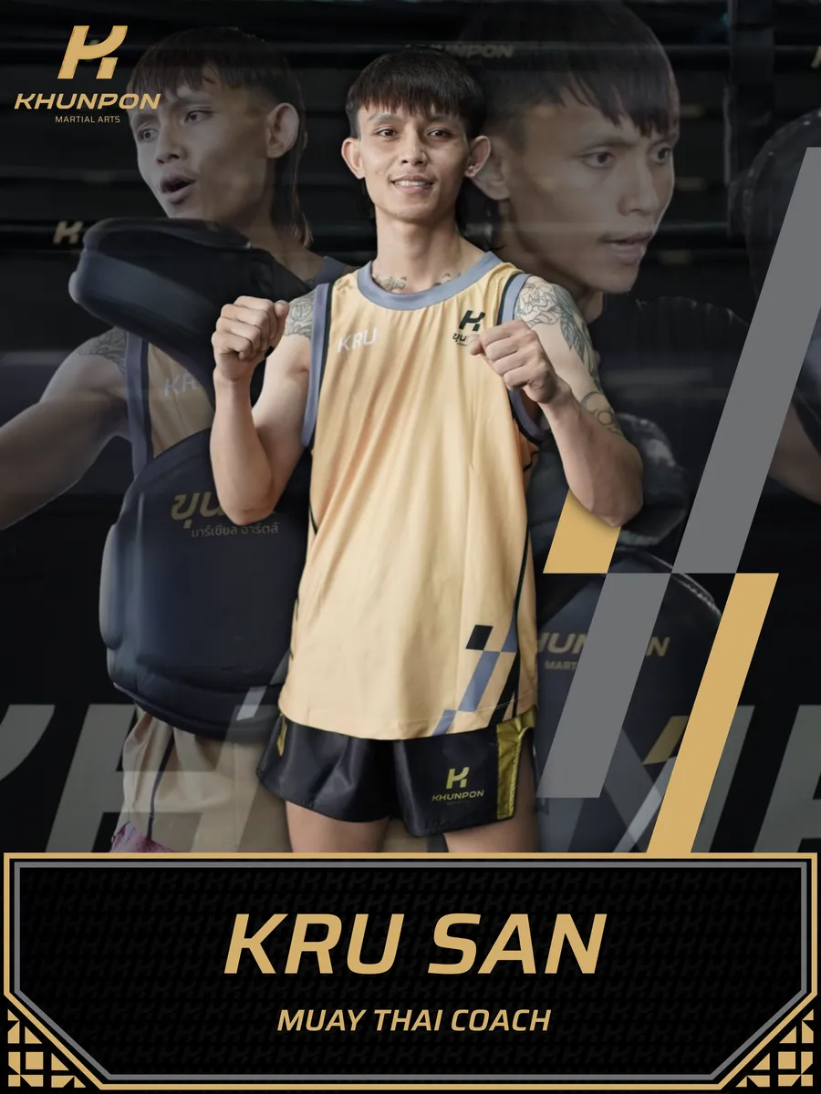 Kru San, Muay Thai Coach, Khunpon Martial Arts