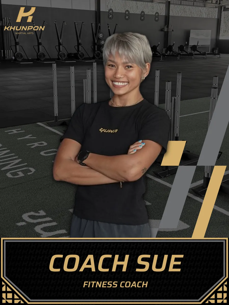Coach Sue, Fitness Coach, Khunpon Martial Arts